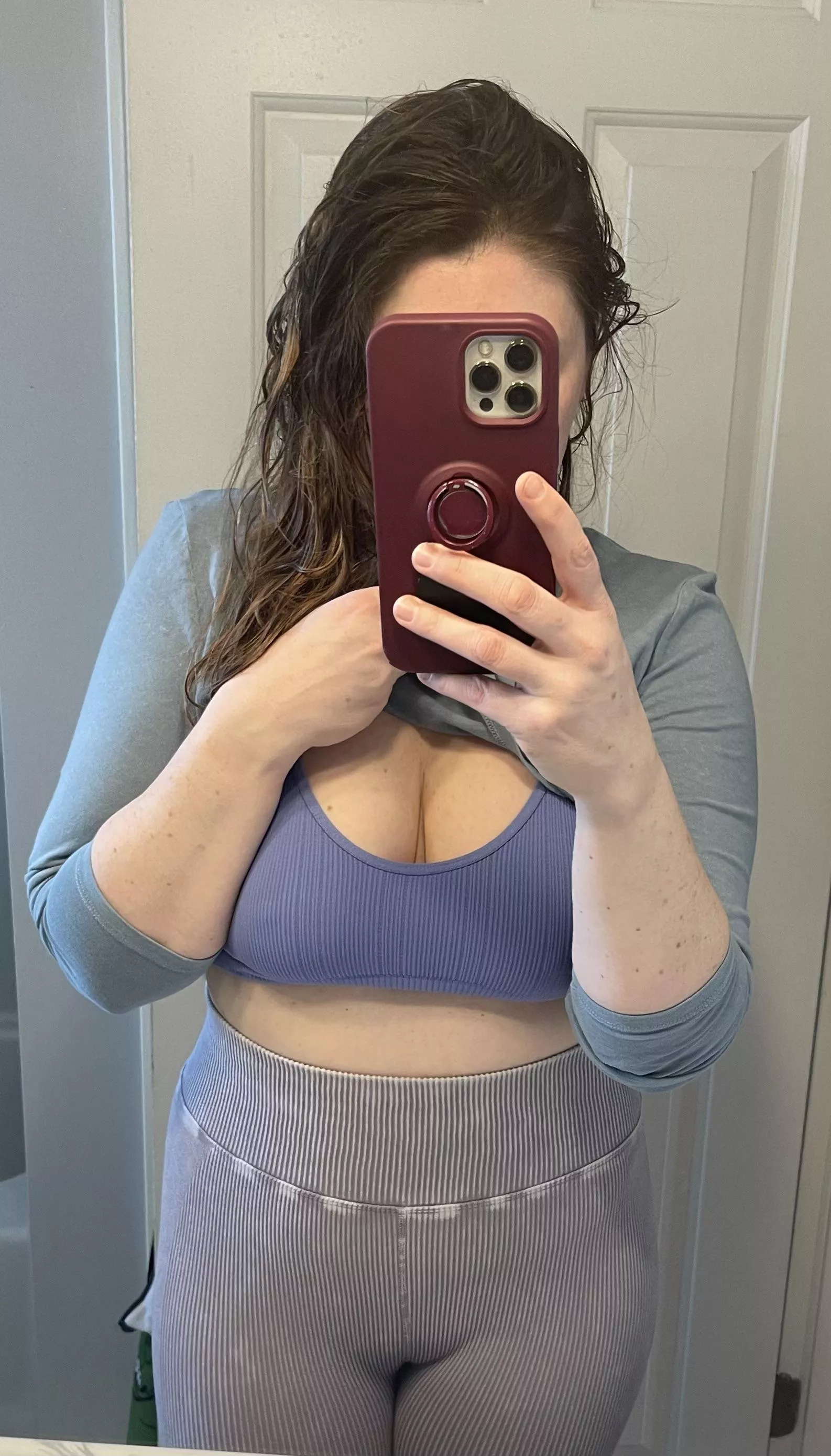 What the gym will see when Im warmer posted by CougarMarie