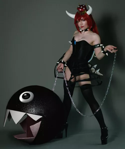 With a Chain Chomp [OC] by angelinazelda