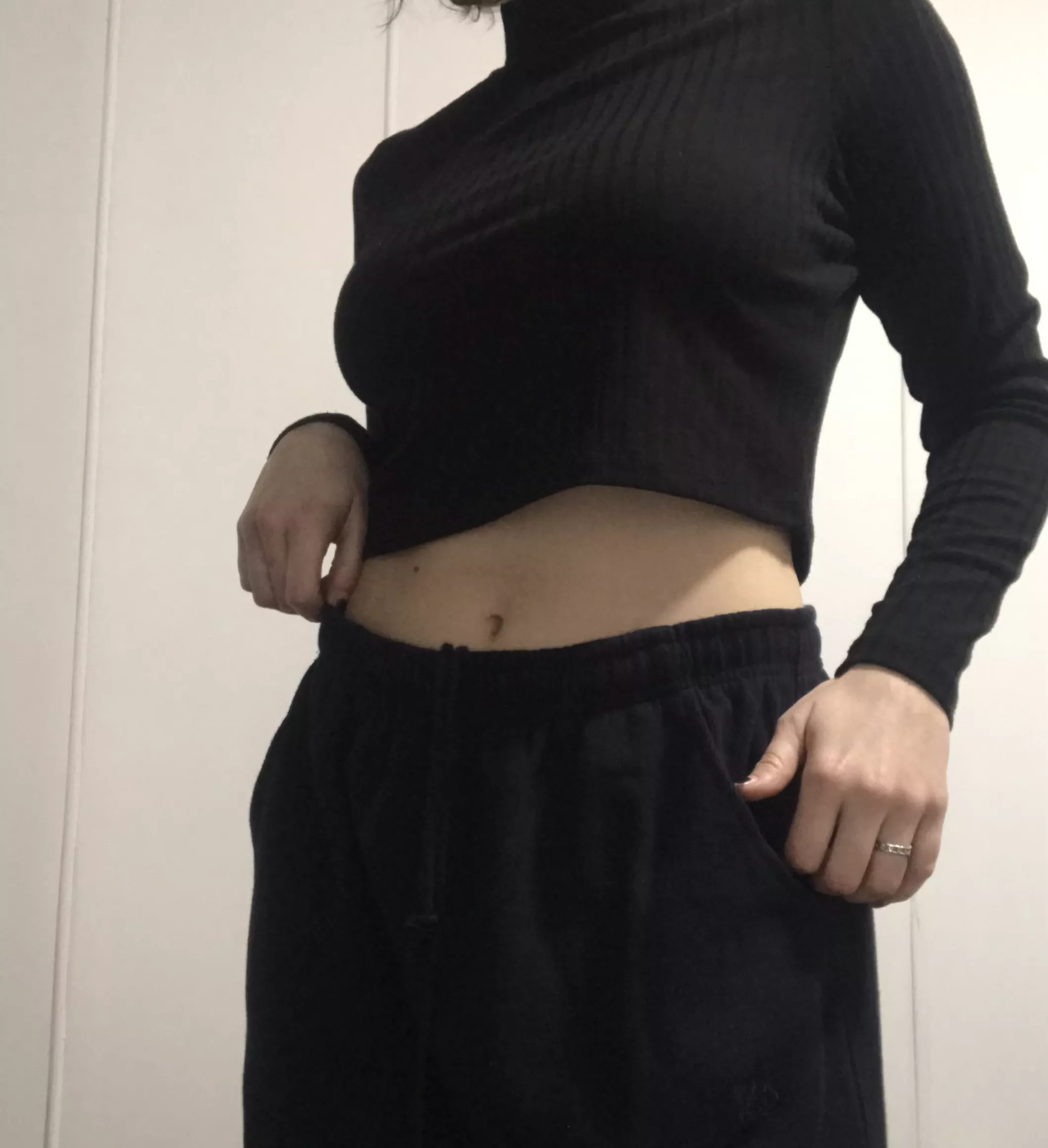 With one of my long sleeve croptops posted by ArtsyLilly