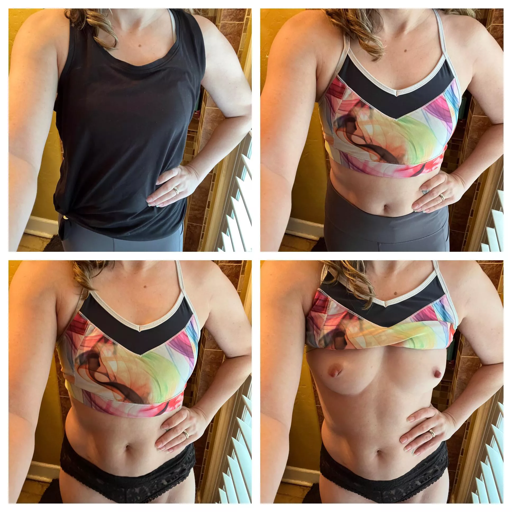 Workout Wednesday! 😉 posted by petiteboredhousewife