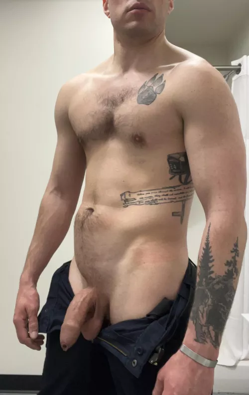 [35] uniform can’t hold dad back by hingecut630