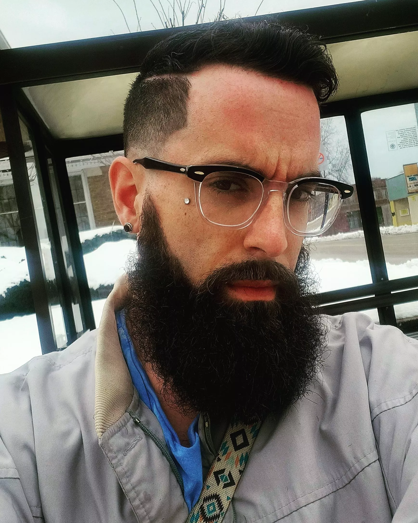 6AM selfie posted by Sad-Calligrapher1150