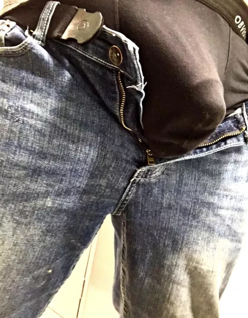 After gym bulge by whowhat468