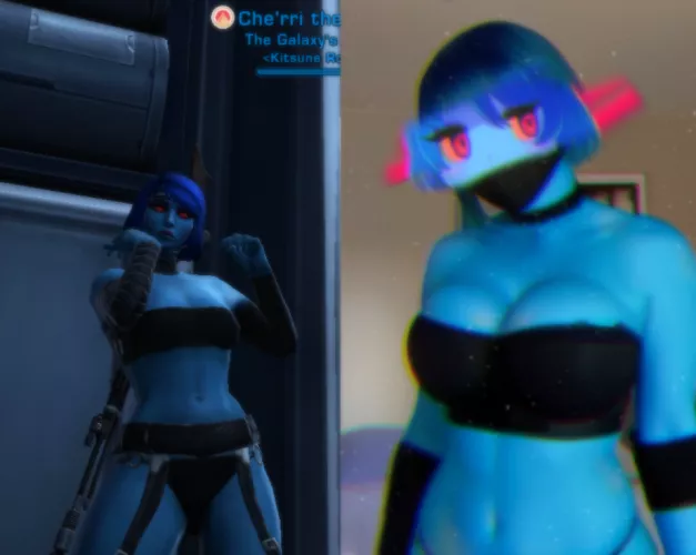 Che'rri cosplaying as Che'rri [SWTOR] (CherriSWTOR) by Cherri_SWTOR