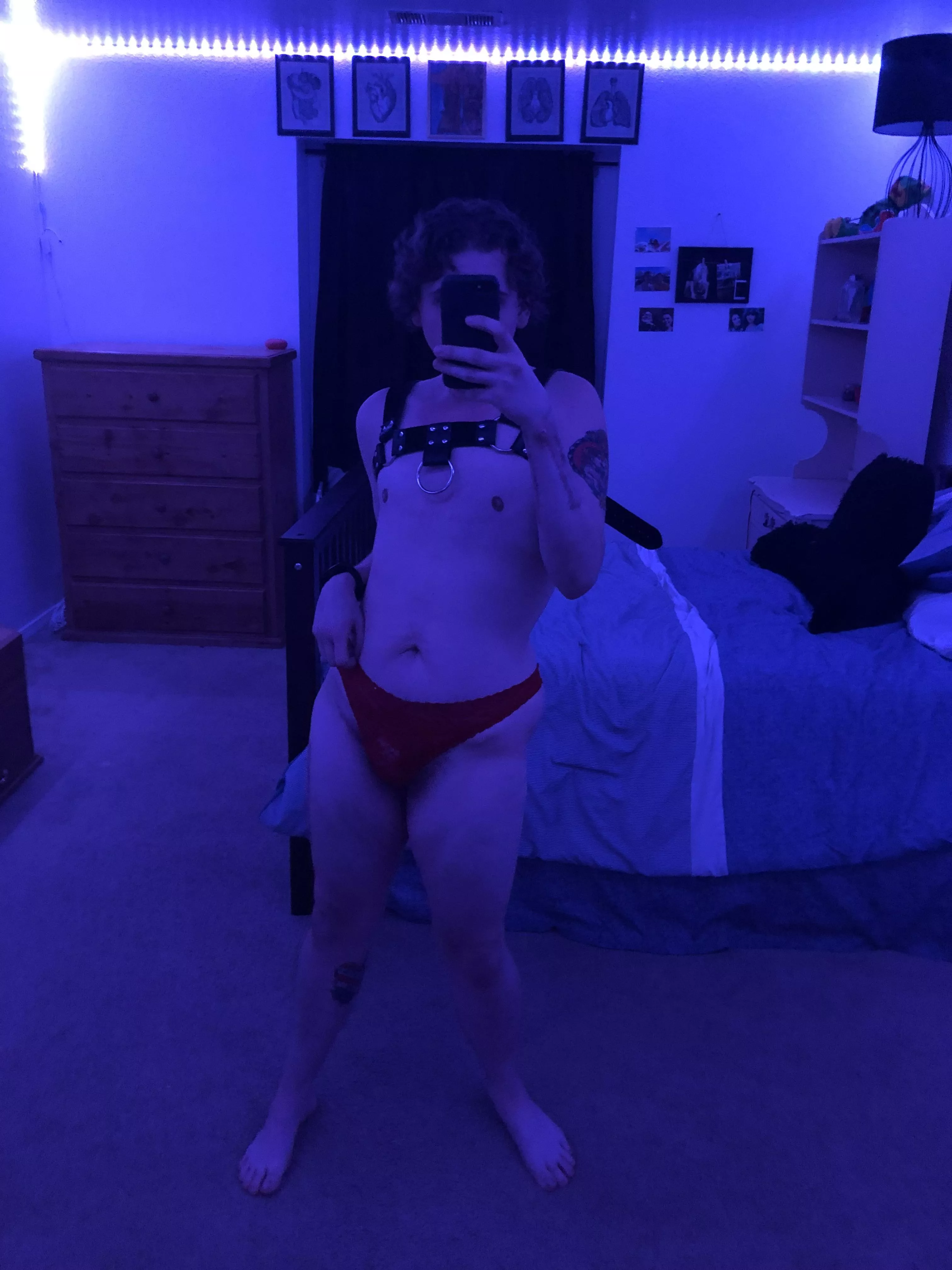 Do you like my thong? 🥰 posted by phalloplastyfem