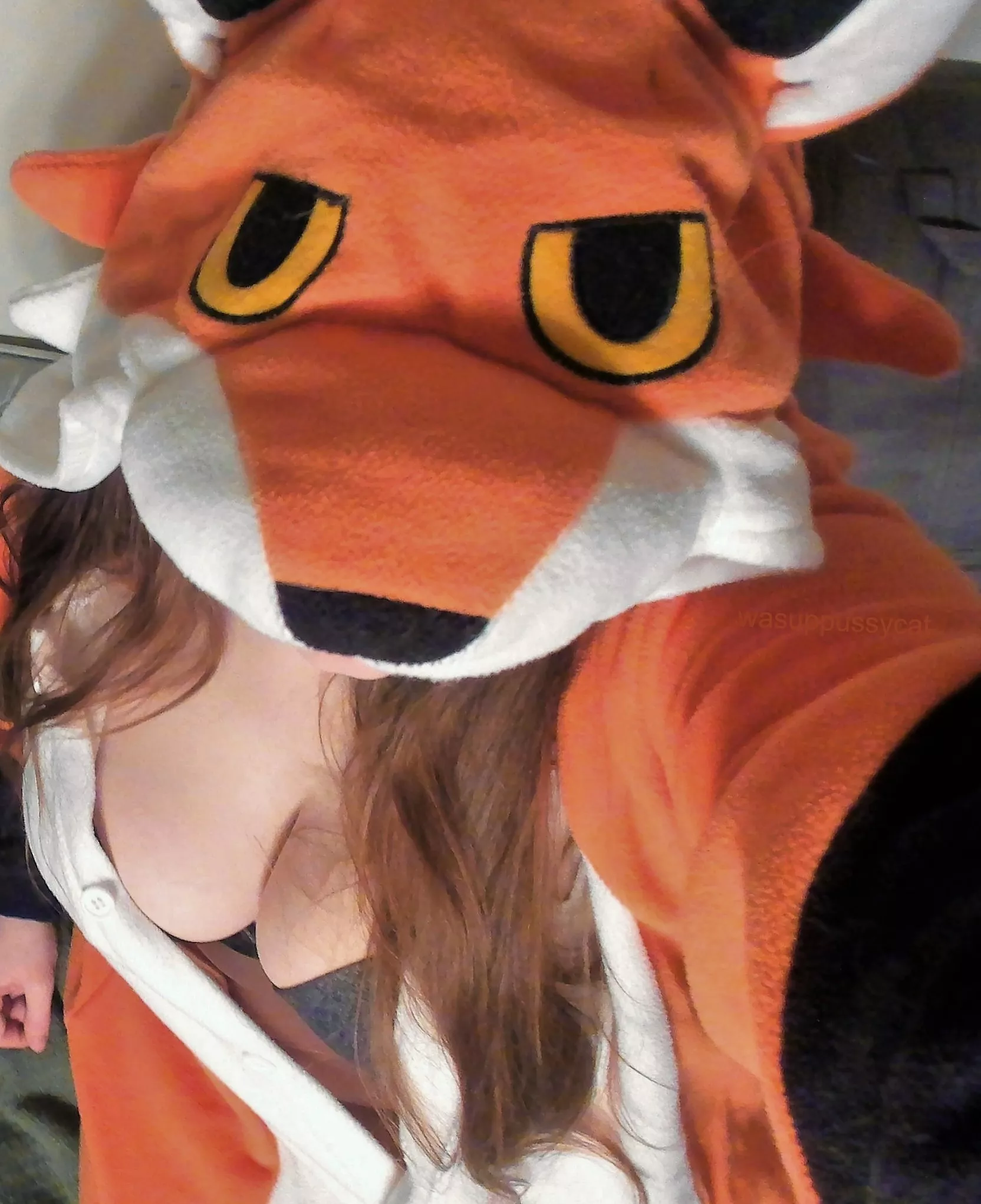 [f] Me and my fox pjs bid you good night! posted by wasuppussycat