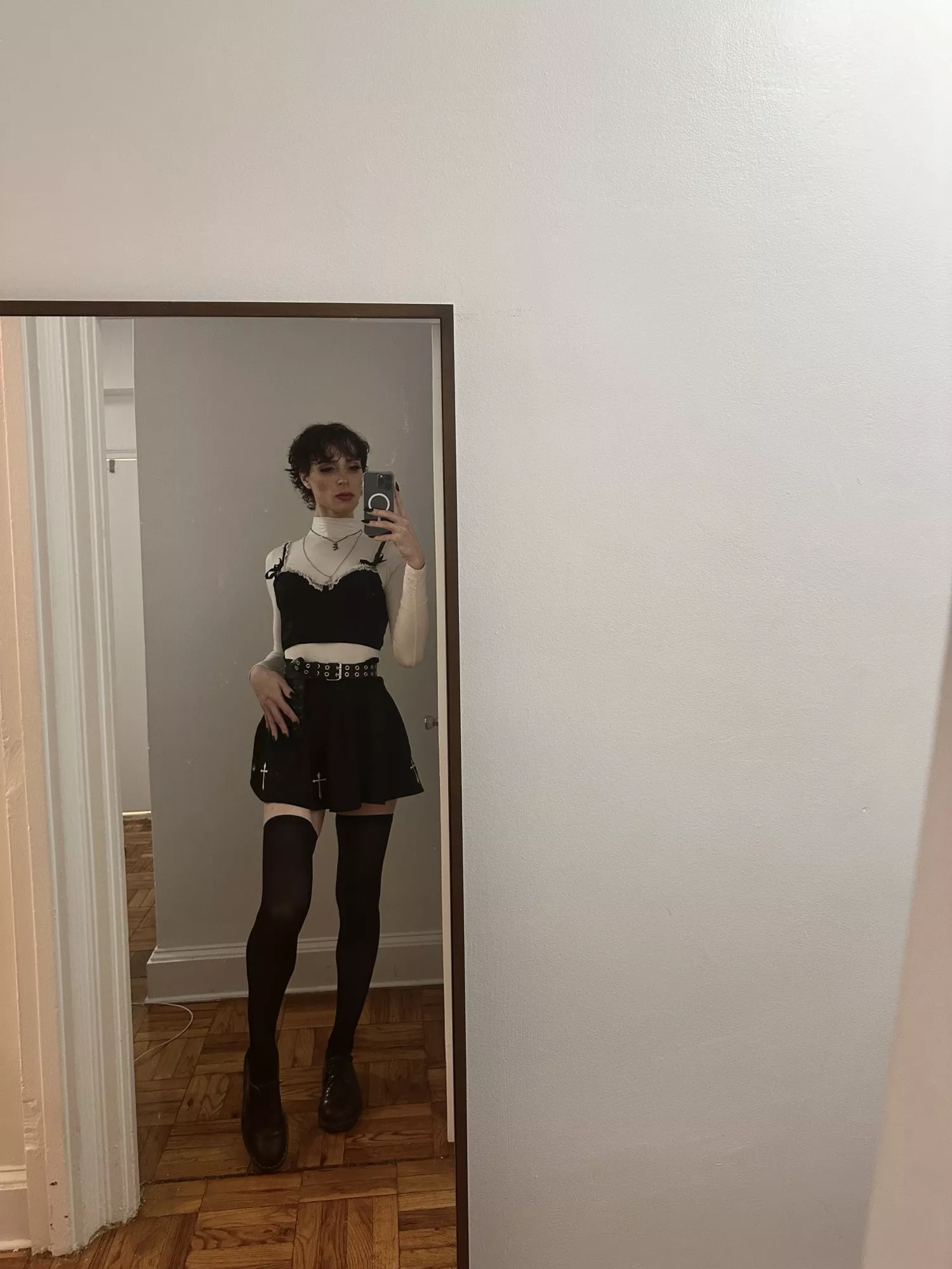 got dressed up and now i have to go to dinner 😱 posted by secretjunghana