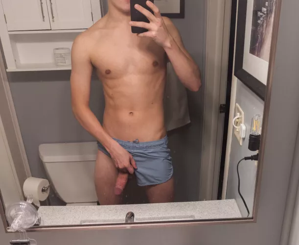 had track practice today and coach said my shorts are too short, but all the other guys wear the same ones. What do you think? by Aaron3108