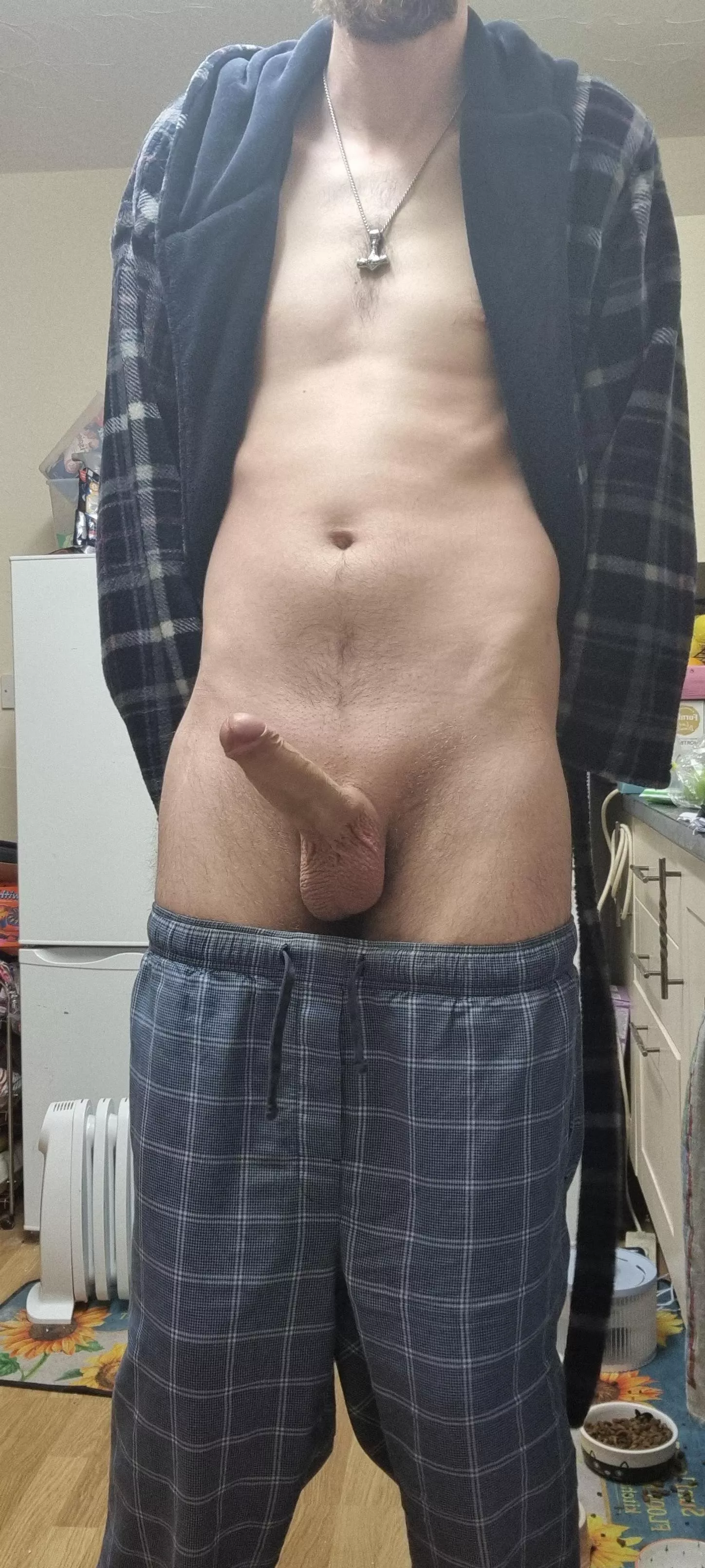 Hope you don't mind me walking round with my cock out 😊 posted by Pj034