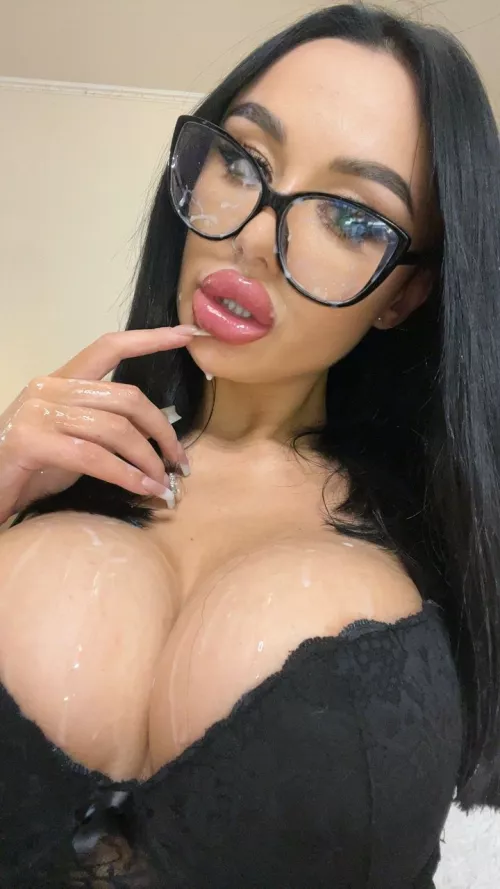 I'm interested, how much cum I need to cover my boobs... by Mia_murrX