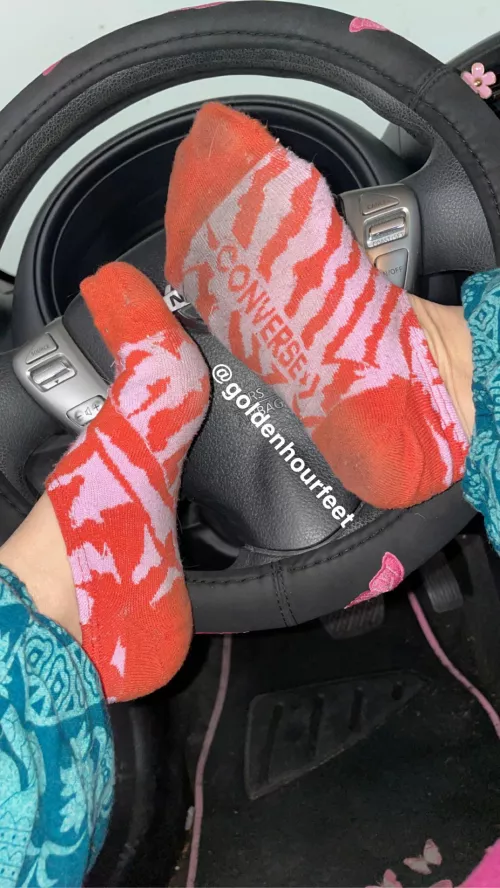 Is it just me or are these socks cute af??😏 [selling] by goldenhourfeet