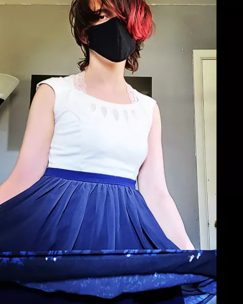 Me in a dress ^^ by Agile-Technician-342