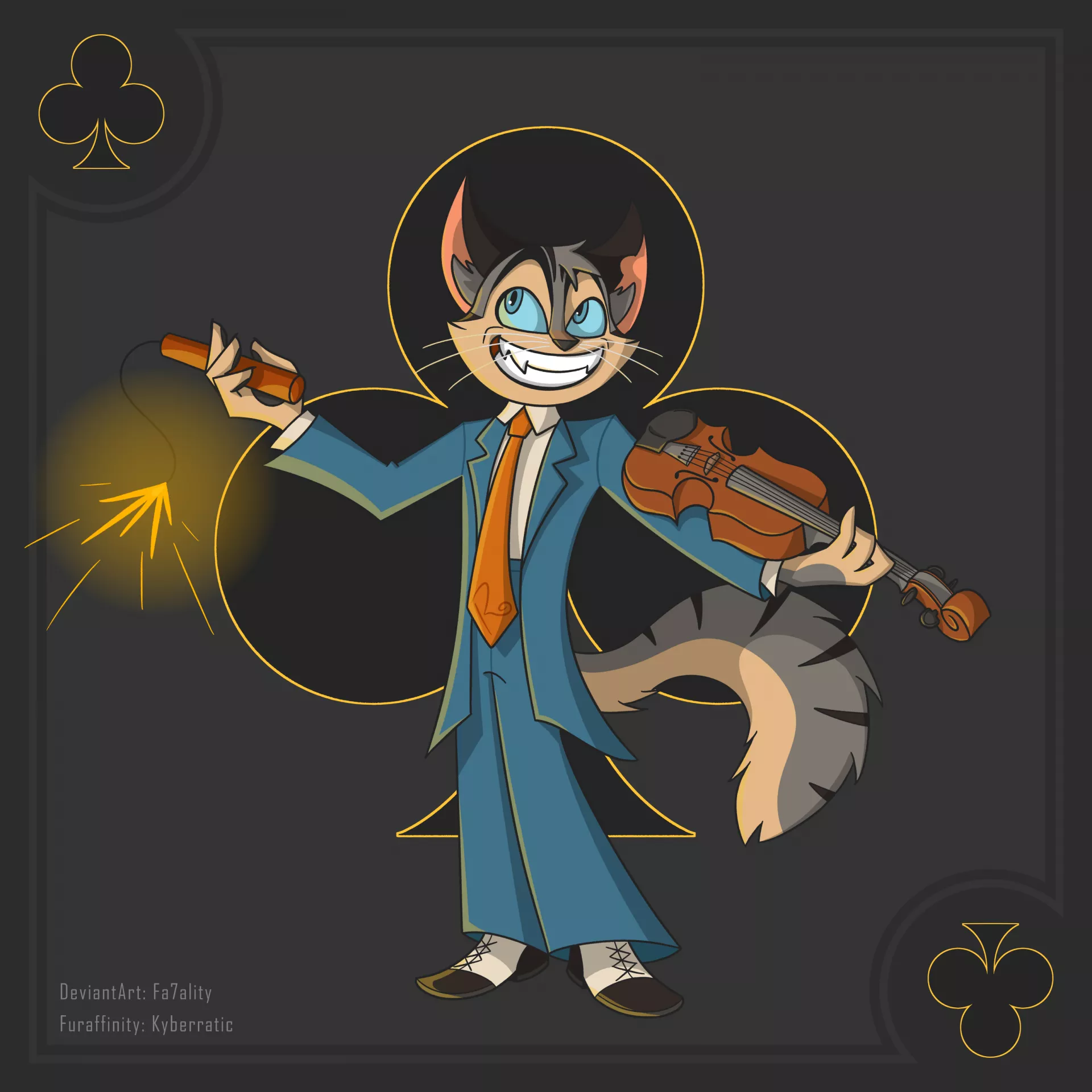 My Lackadaisy fan art. What do you think? posted by -dead_slender-