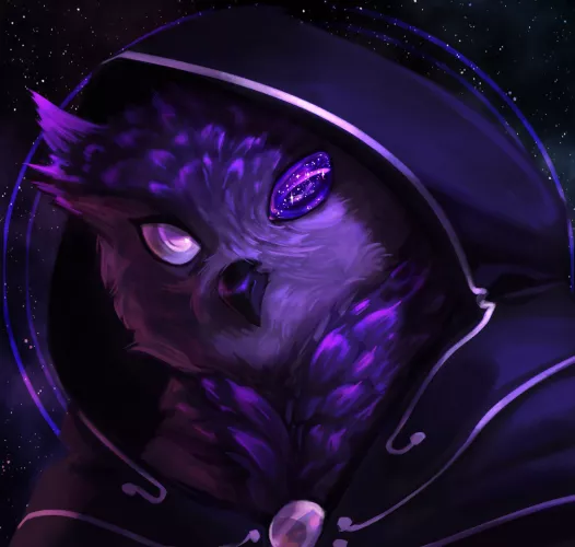 My Owlin Twilight Domain Cleric, Duskplume! [Helodrome] by cg4l