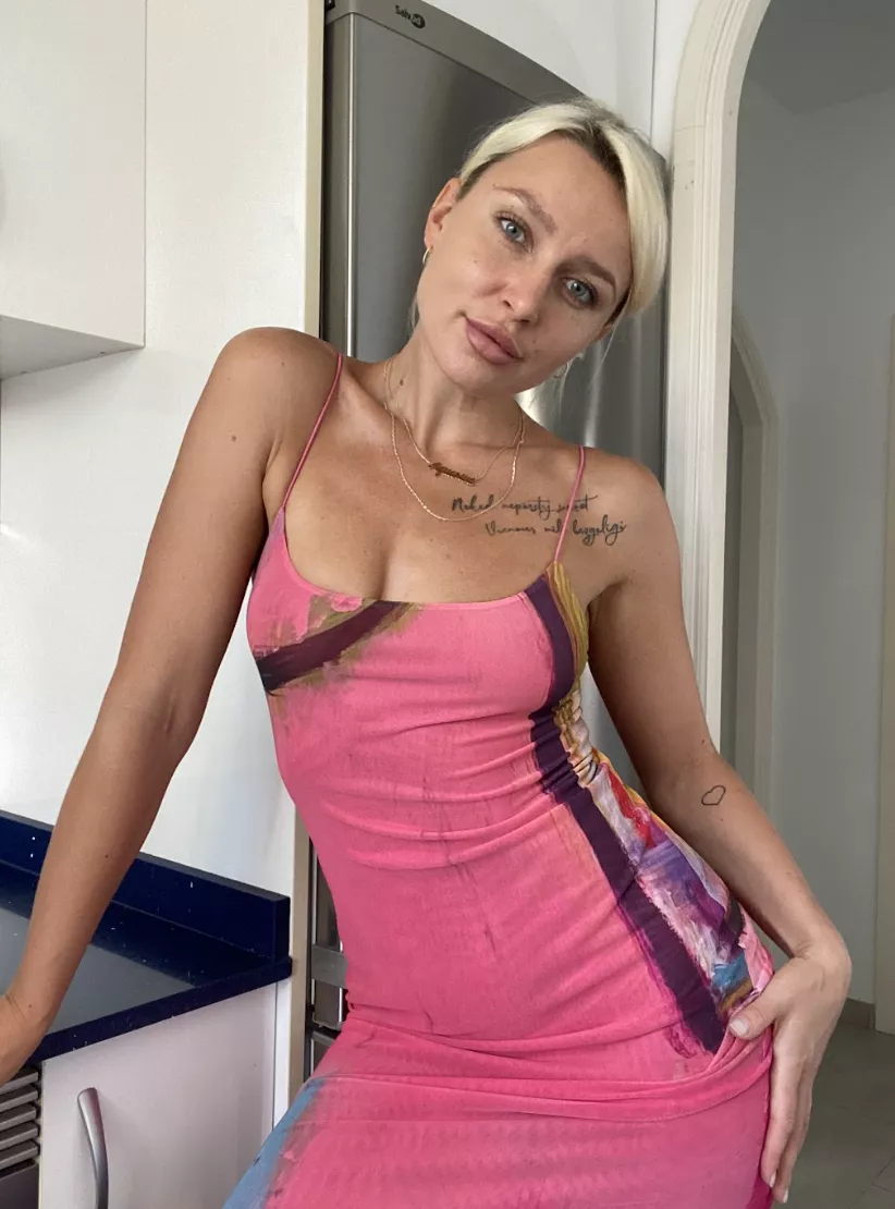 New pink tight dress suits me well 💖💖 Agree? posted by Striking_Relative242