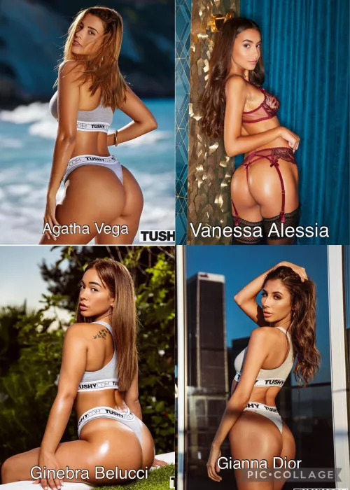 Pick one of these gorgeous Latinas [Agatha] [Vanessa] [Ginebra] [Gianna] by Pie1234Matcha
