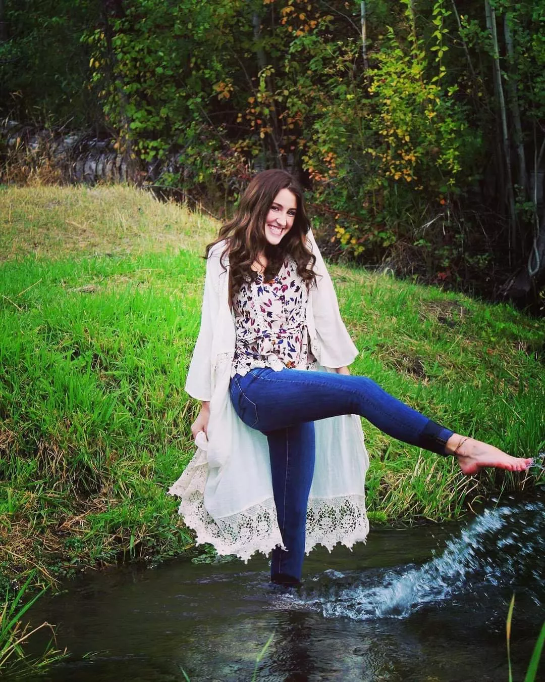 Playing in the pond posted by Winx699