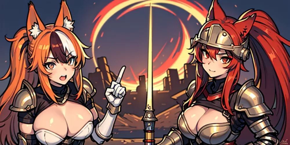 pretty sure some dark souls type stuff is going on over there (AI) by Muffin-zetta