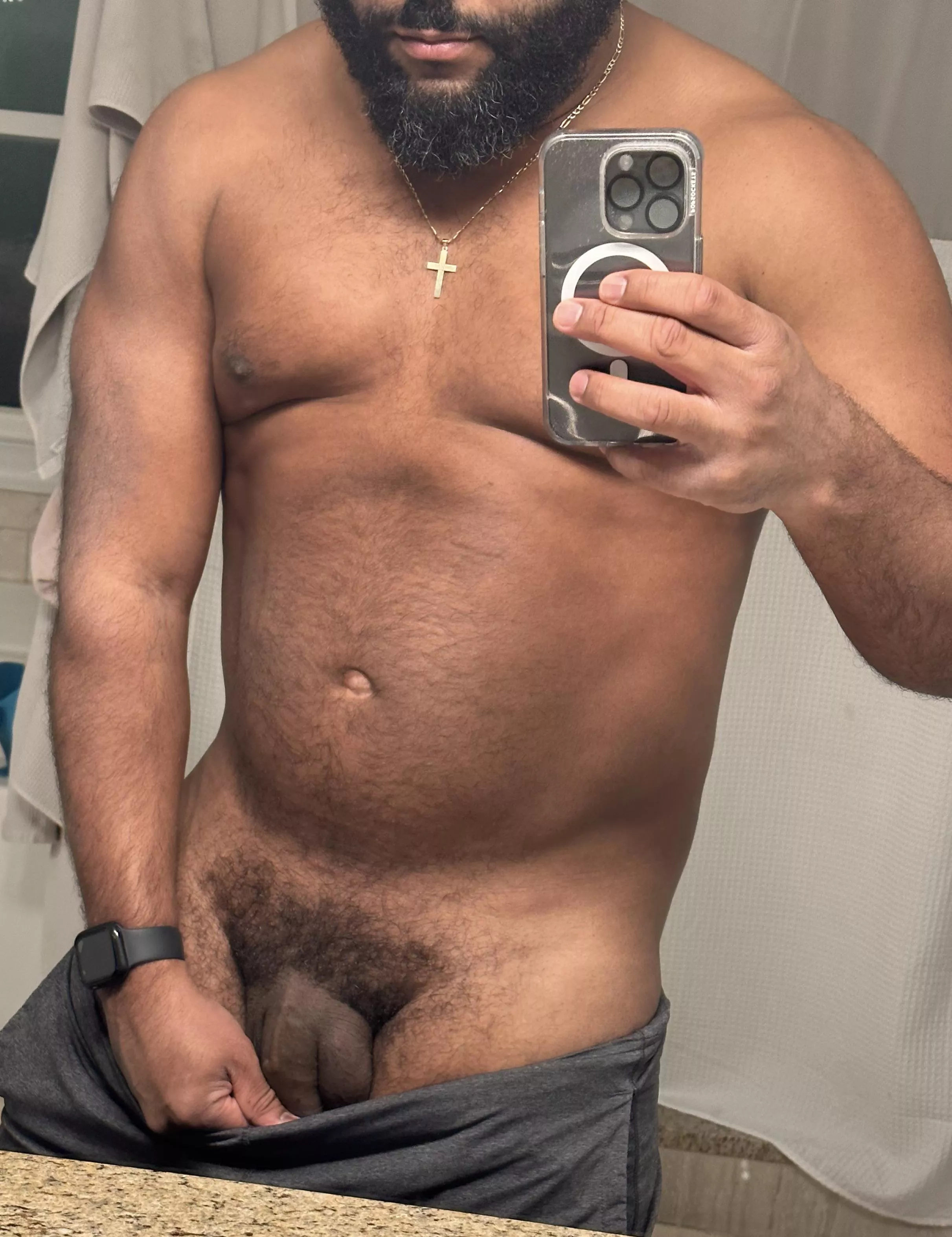 Quick peak from before my morning workout. Shh don’t tell. posted by PharenPart2