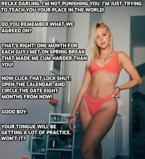 She's going to teach you the hard way. by nubsimp