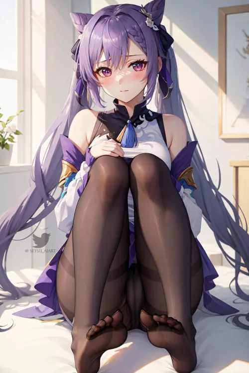 Shy Keqing (Genshin) by TomoyaAMV