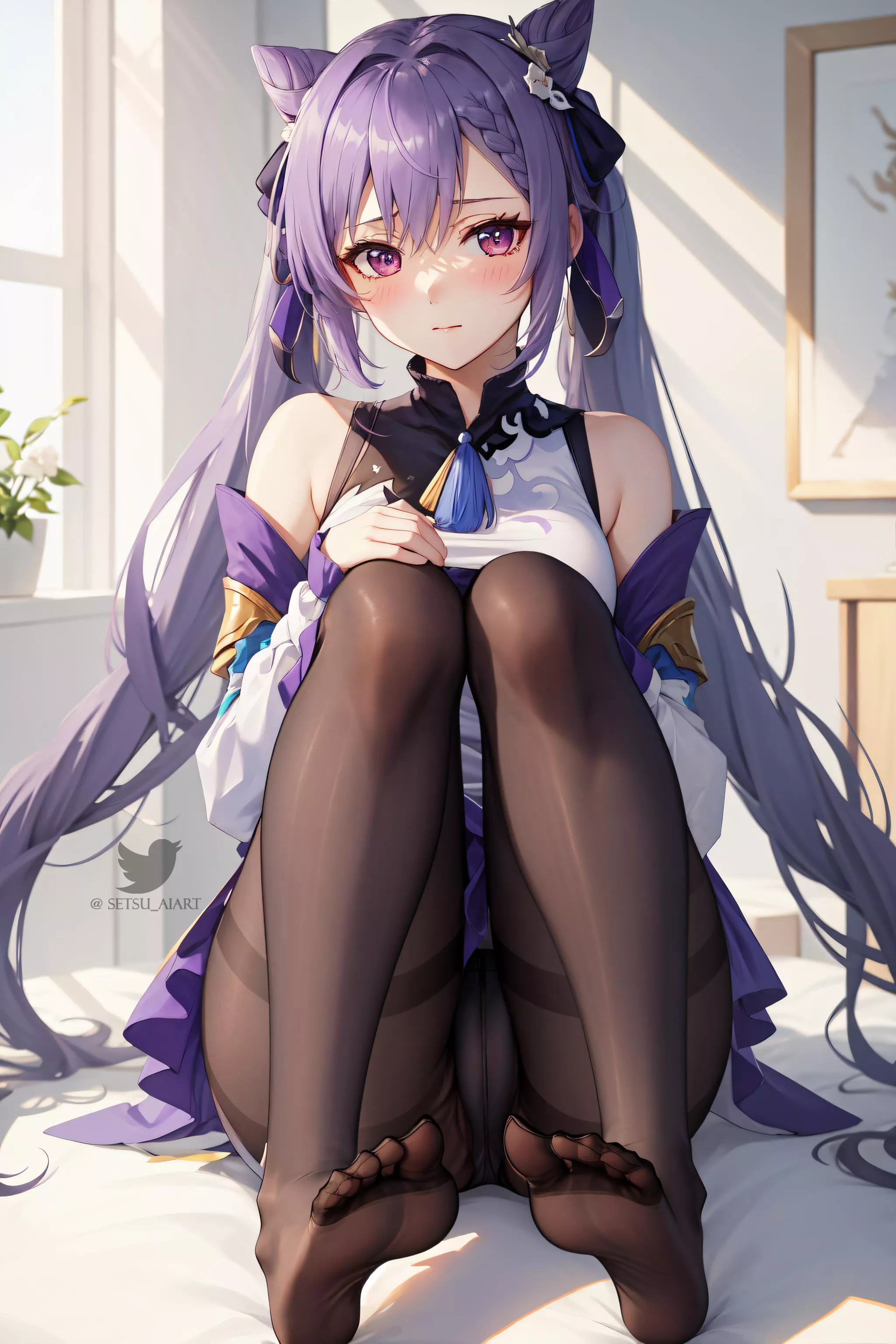 Shy Keqing (Genshin) posted by TomoyaAMV