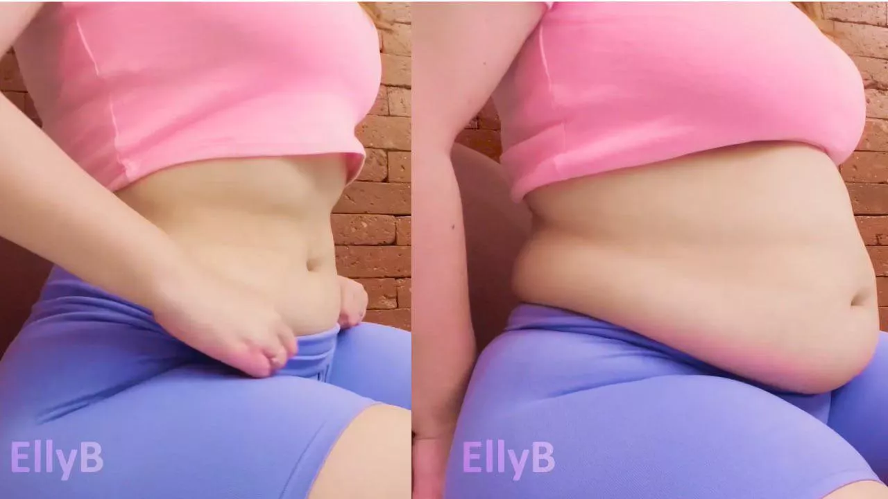 Stuffed belly for you posted by B_Elly