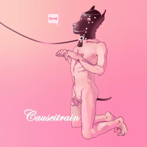 The good puppy, artwork by me by Minimum_Design_3279