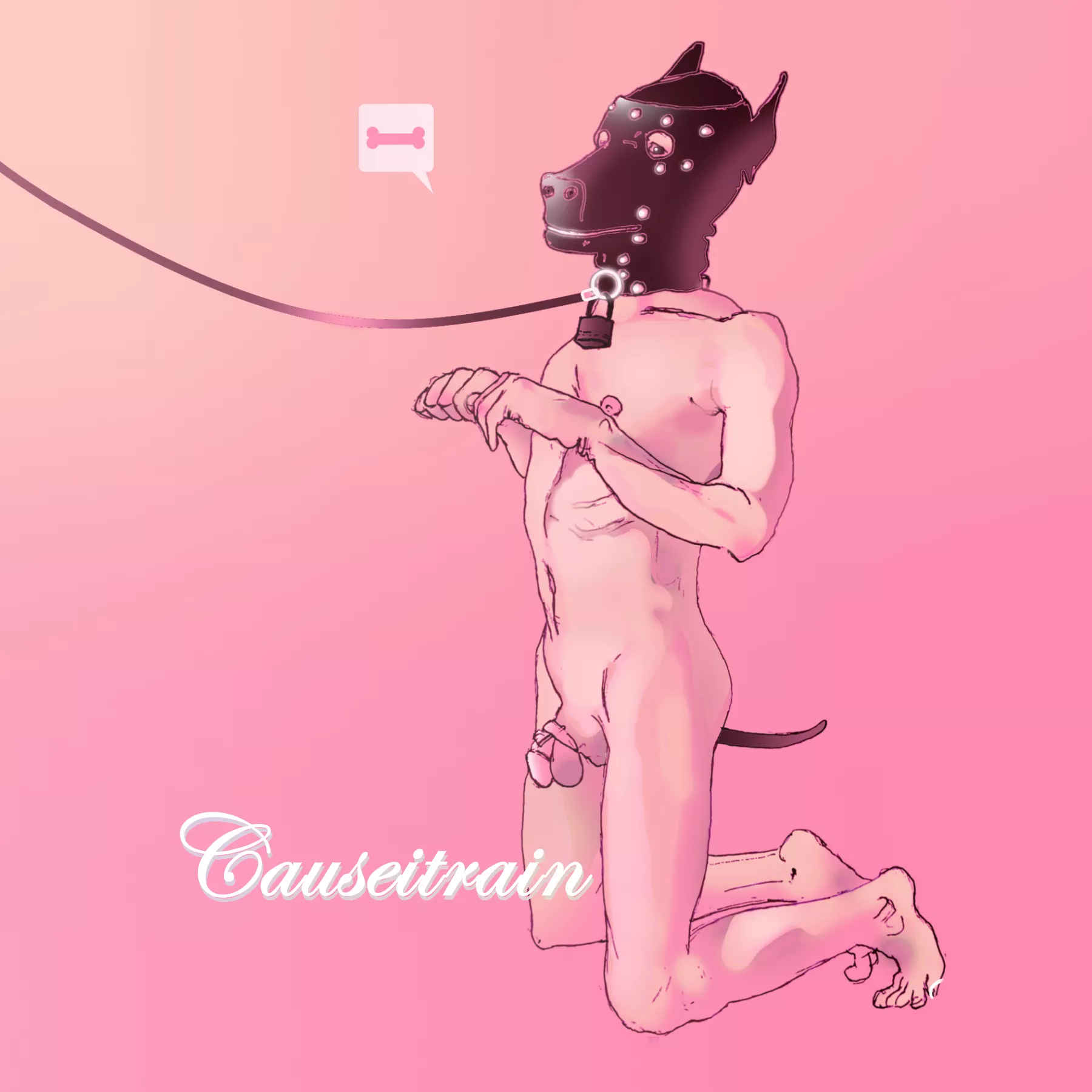 The good puppy, artwork by me posted by Minimum_Design_3279