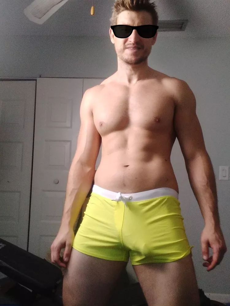 These Swim Trunks Ended Up Being Somewhat Revealing... posted by InfinityMaHi