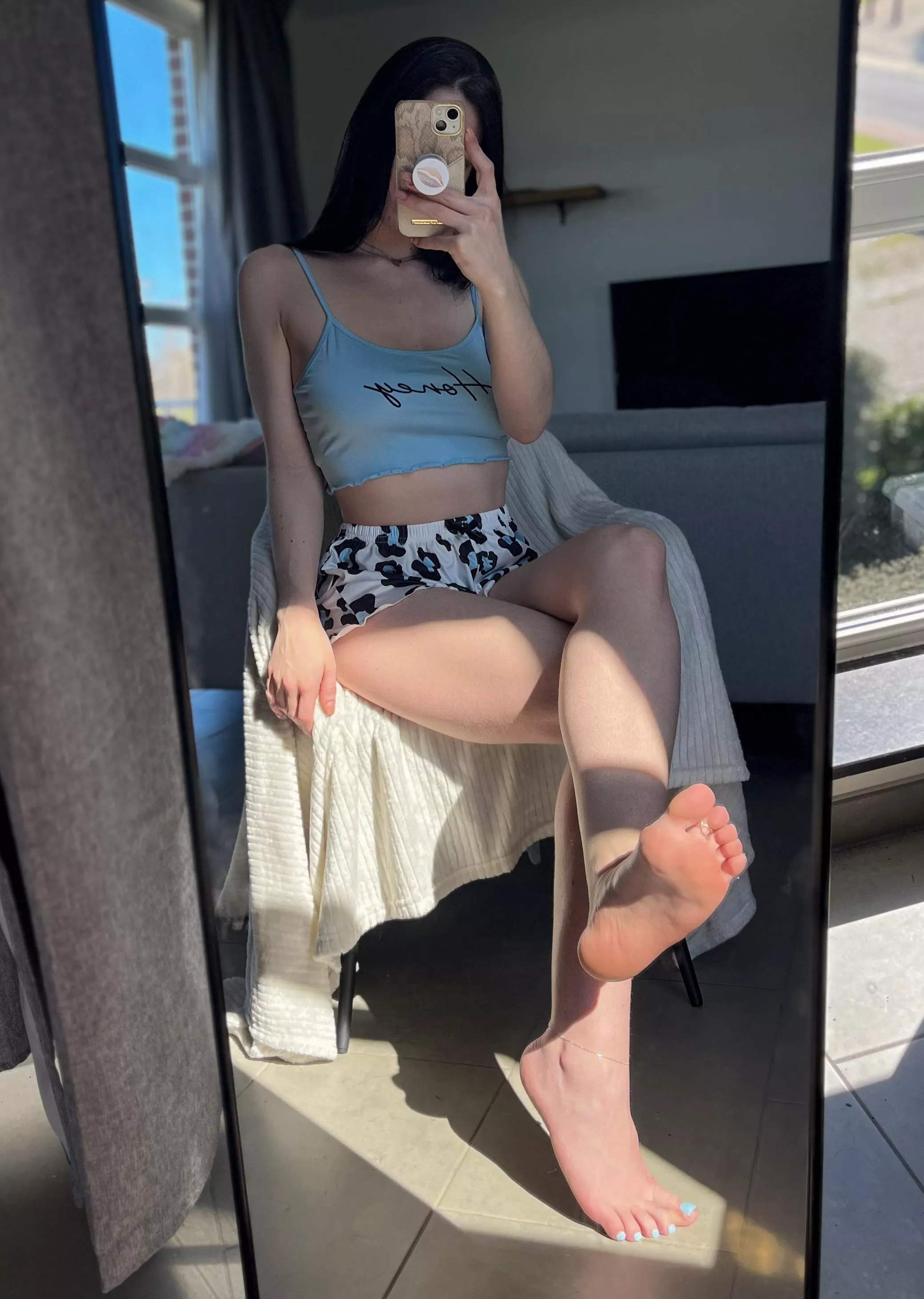 Toes or soles in the morning? posted by Myla_feet