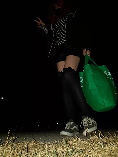 Went out dressed up for the first time by MissyMorn4