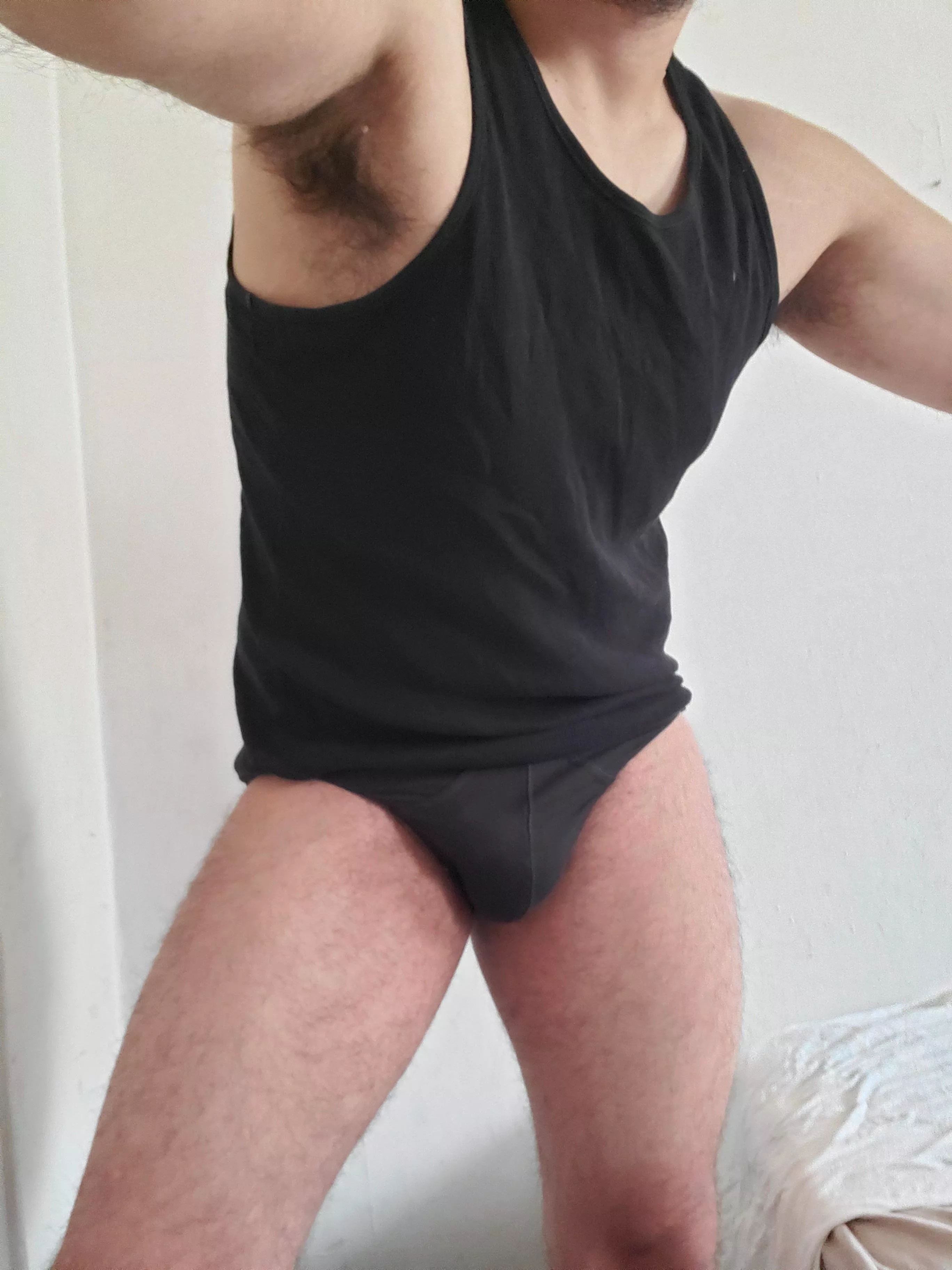 What do you think of my wfh uniform? posted by Thr0wawayyay4