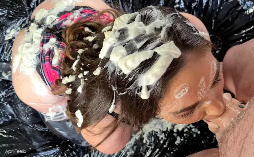 Whipped cream and a blowjob... The perfect combination! by AprilFeelix