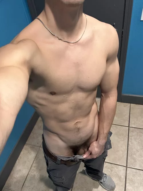 Work bathroom gains (m) by noone_perv