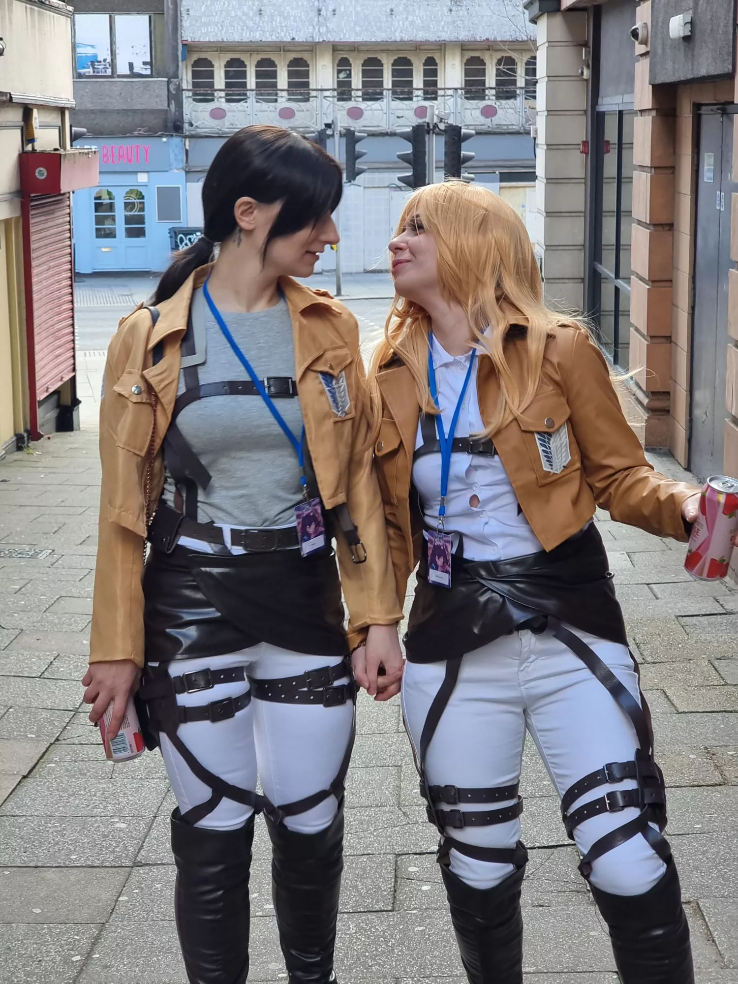 Ymir and Historia posted by MeiMeiRawr