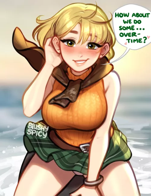 Ashley Graham(BlushySpicy)[Resident Evil] by CBlaster9000