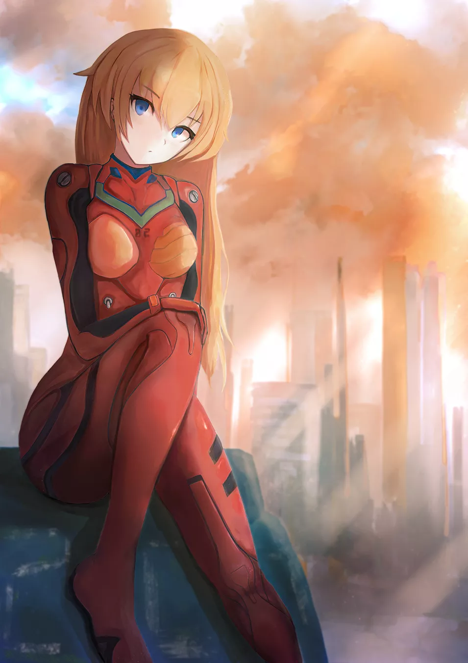 Asuka with her Hair Down posted by CheetahSperm18