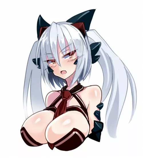 Bust up of an MGE Wyvern-Girl! by Legendhart