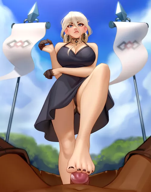 Caught trying to escape by Henthigh_Senpai