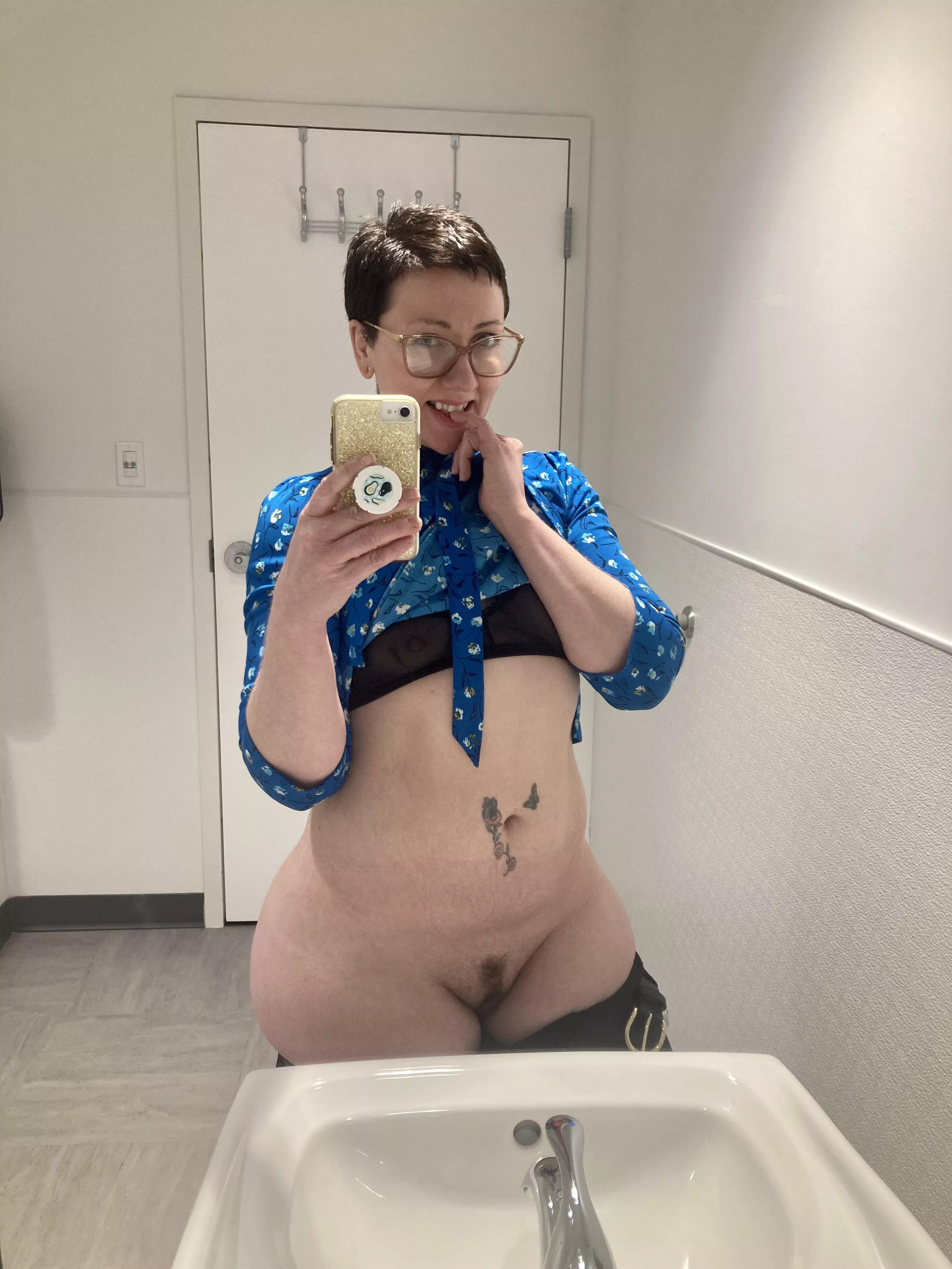 Commando at work posted by StupidSexySnoo