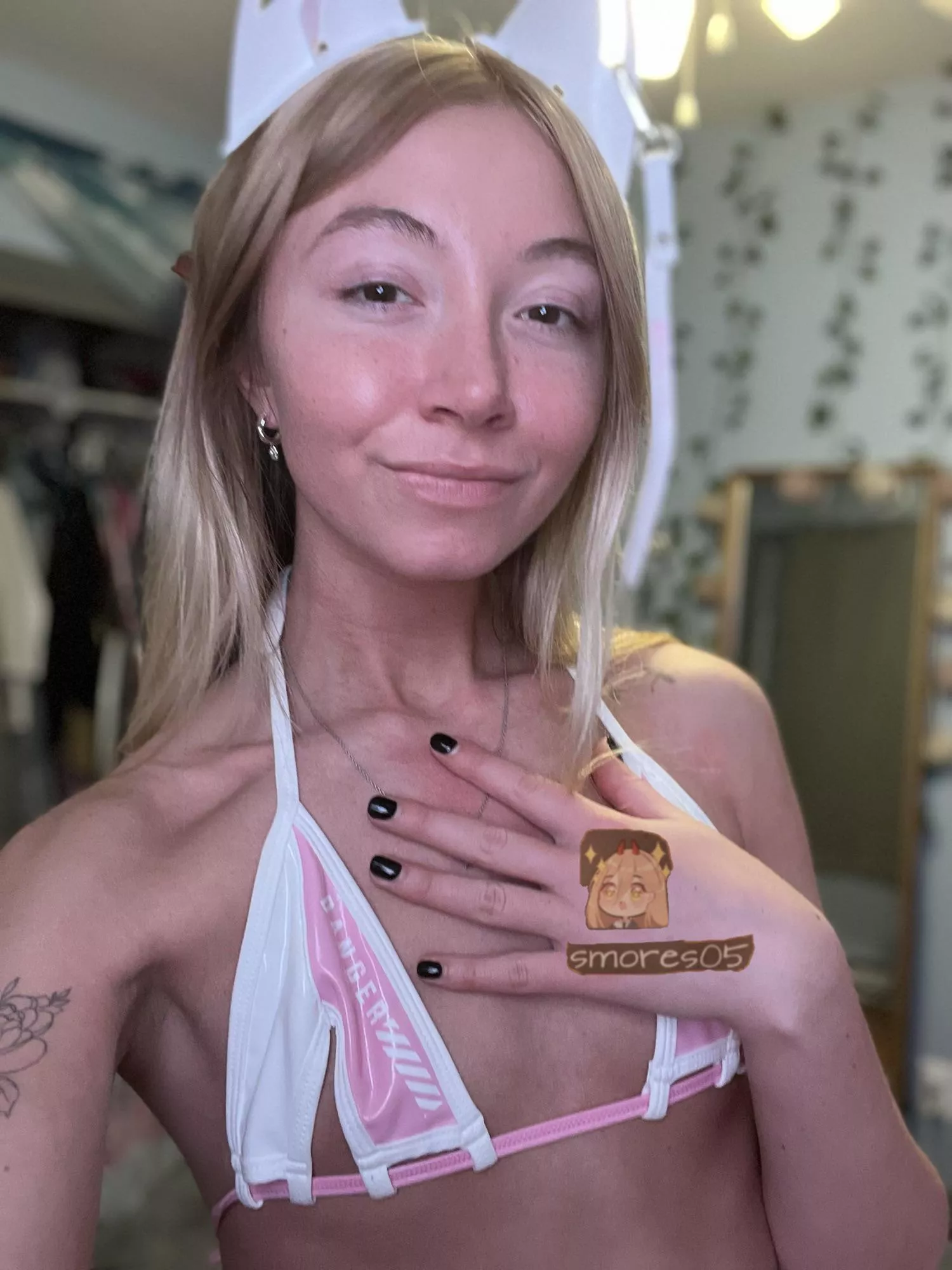 Flat chested cat girl posted by smores05