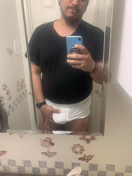 Freshly bought tighty whities by Tee-Gee-Eye