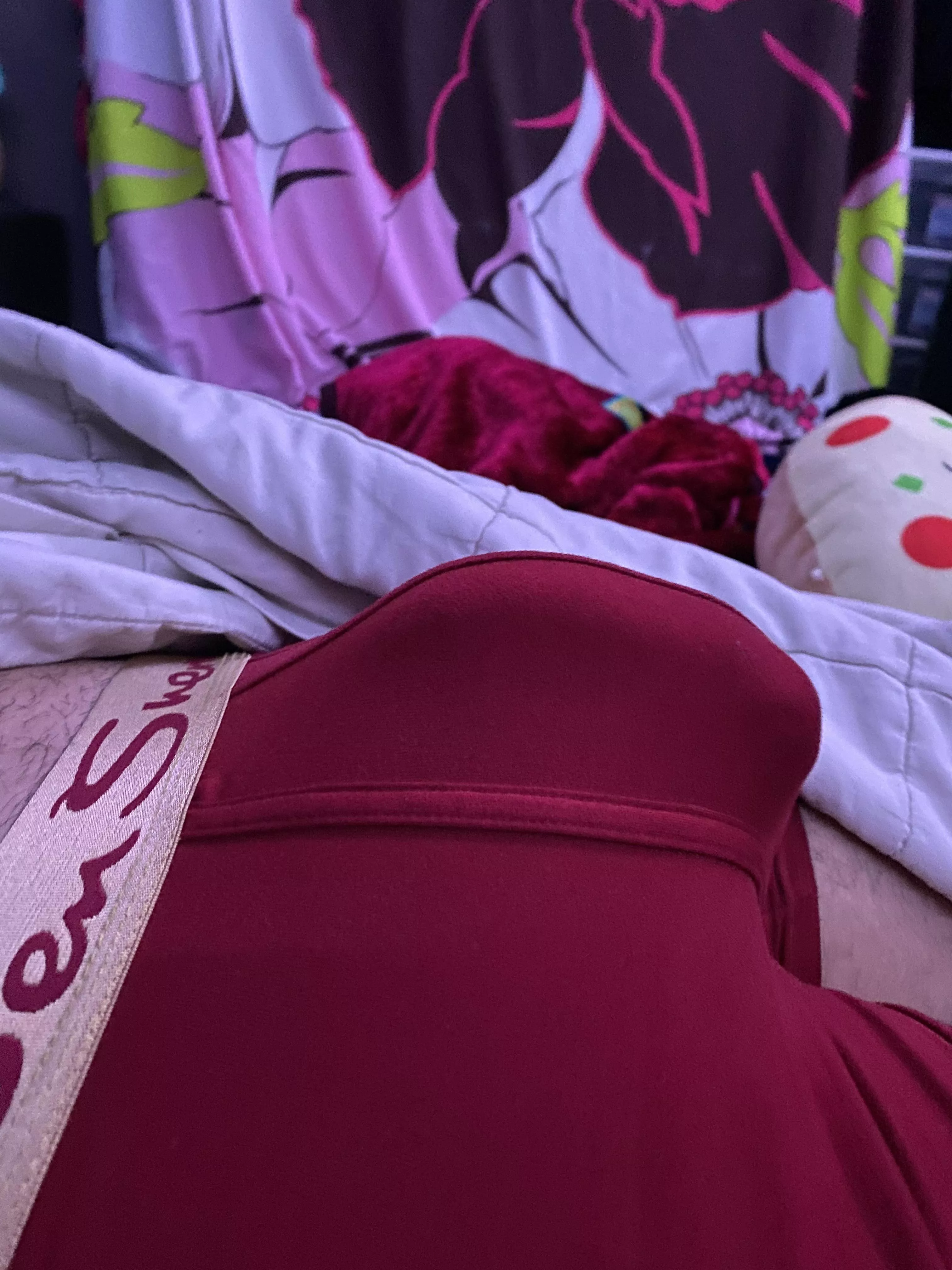 He’s sleeping but something awake posted by HumanistCalifornian