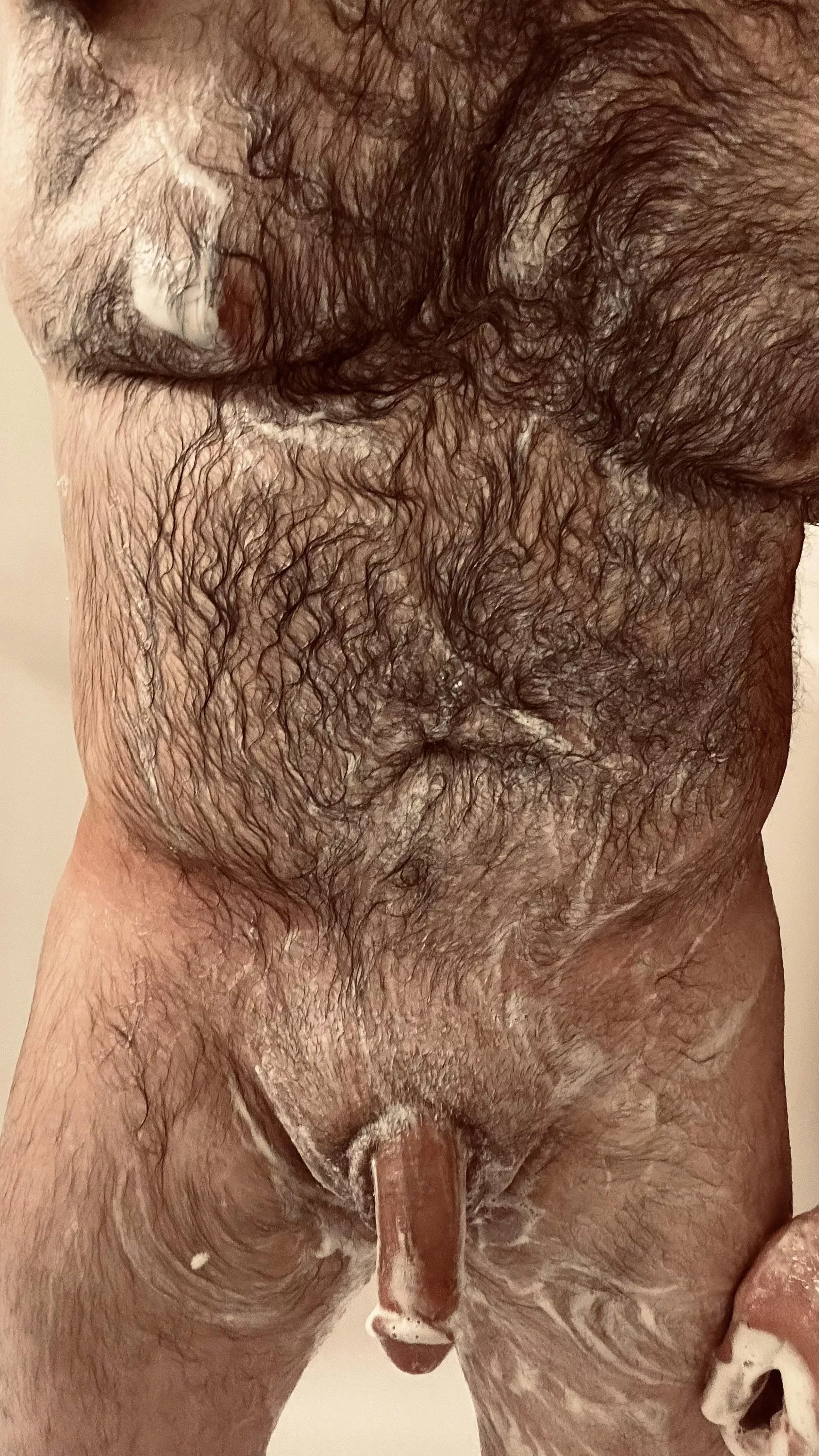 How do you like soapy wet hair? posted by LogCas13