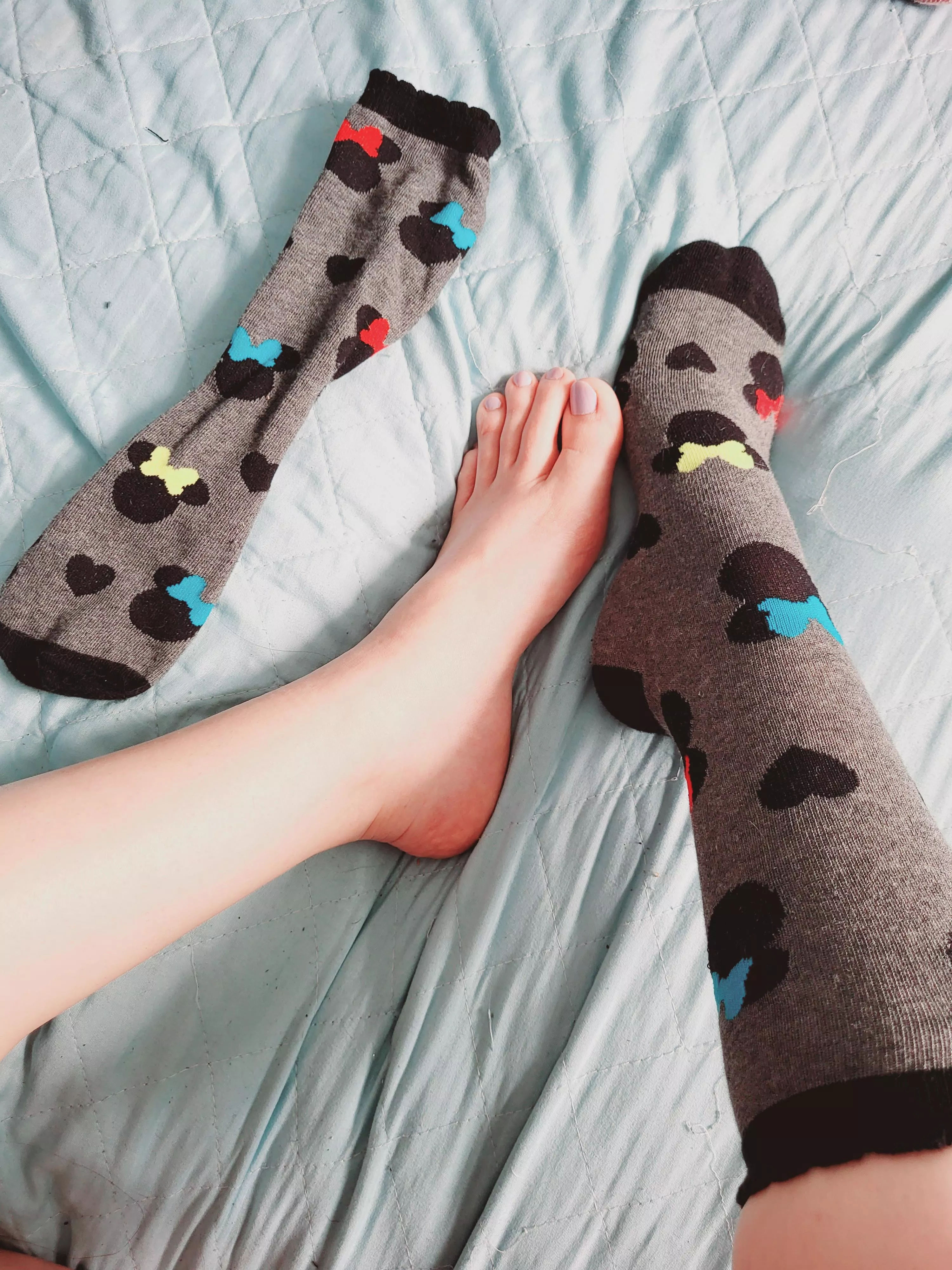I am very proud of my cute socks hon :) posted by SexyFootie