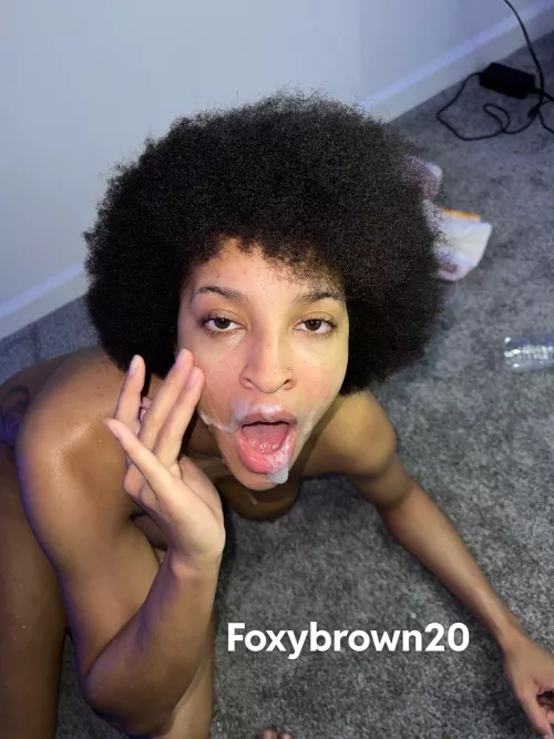 I be so surprise when they cum without a warning by foxybrown20