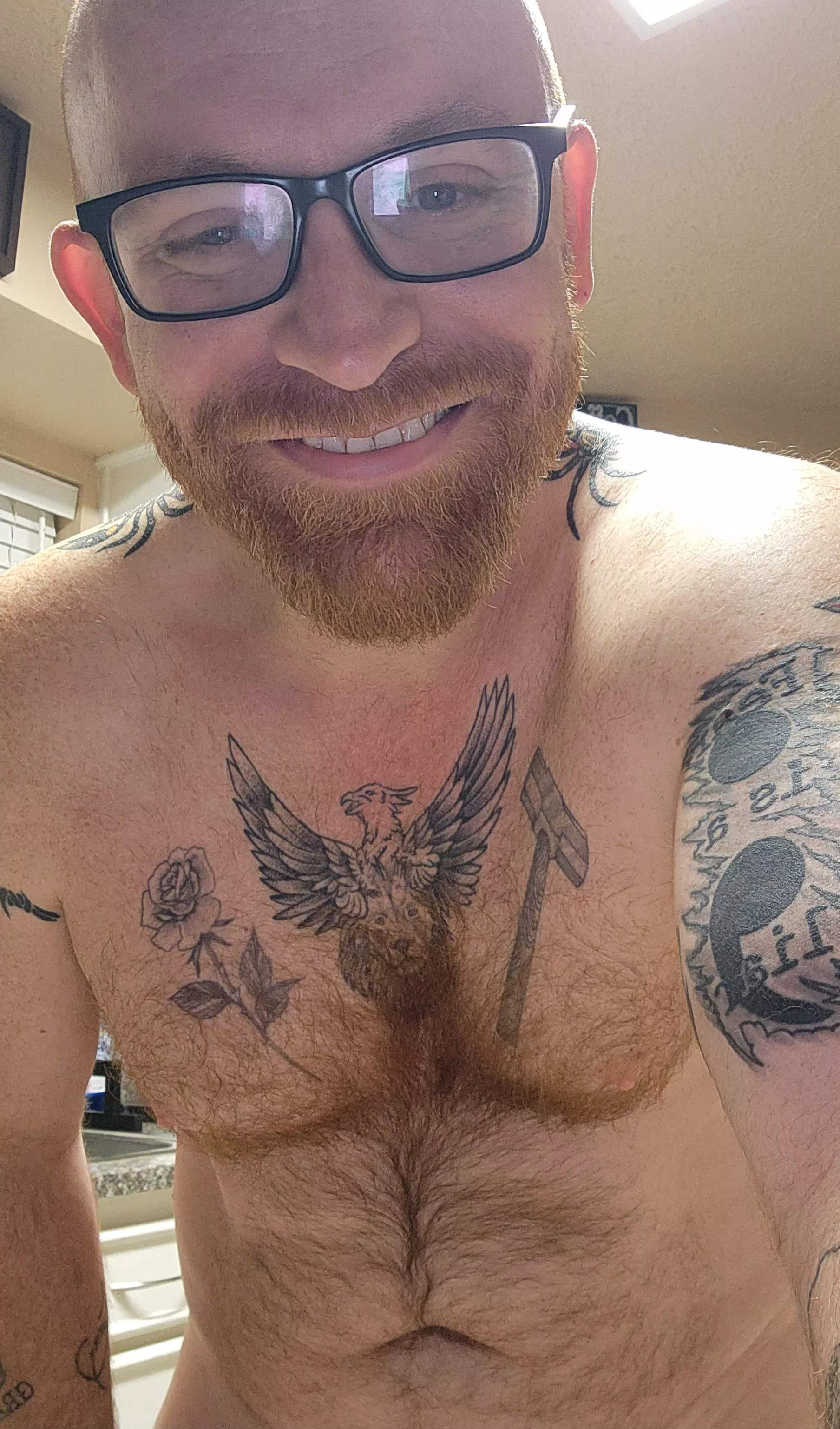Inked Ginger DILF posted by texcentricasshole