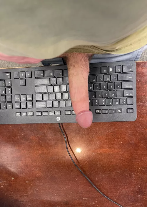 Just hanging out at work today [m30] by justenoughcock