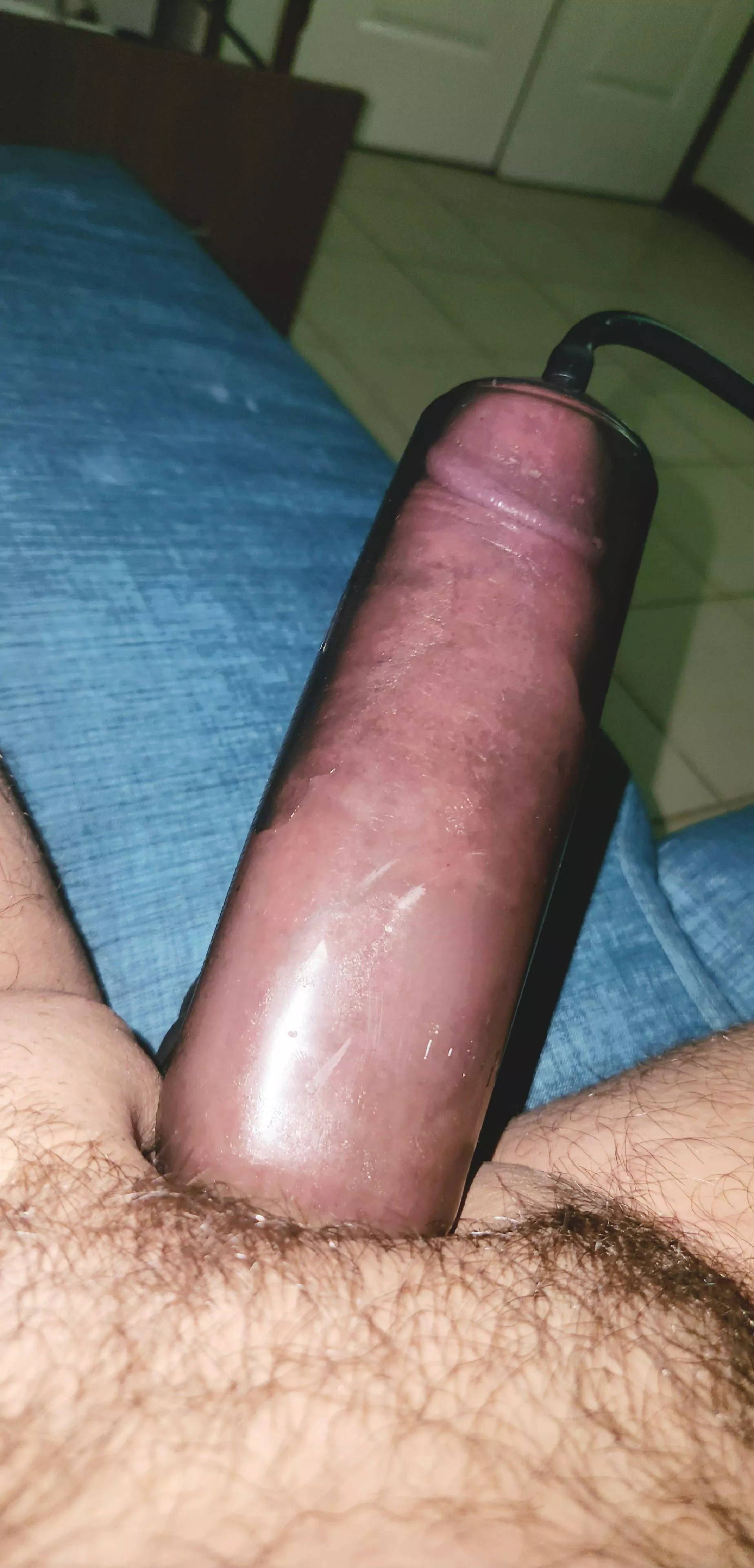 Lunch time pump while porting on reddit posted by Wrecked_machine